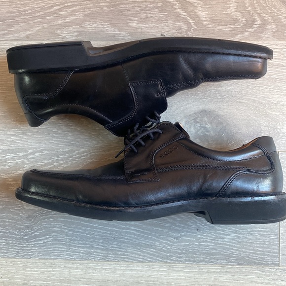 Ecco men's lace up shoes - Picture 9 of 13
